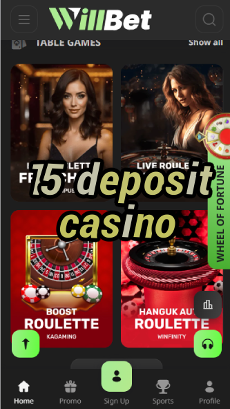 15 Deposit Casino - Low Minimum Deposit Casinos-casinoorder.vip
